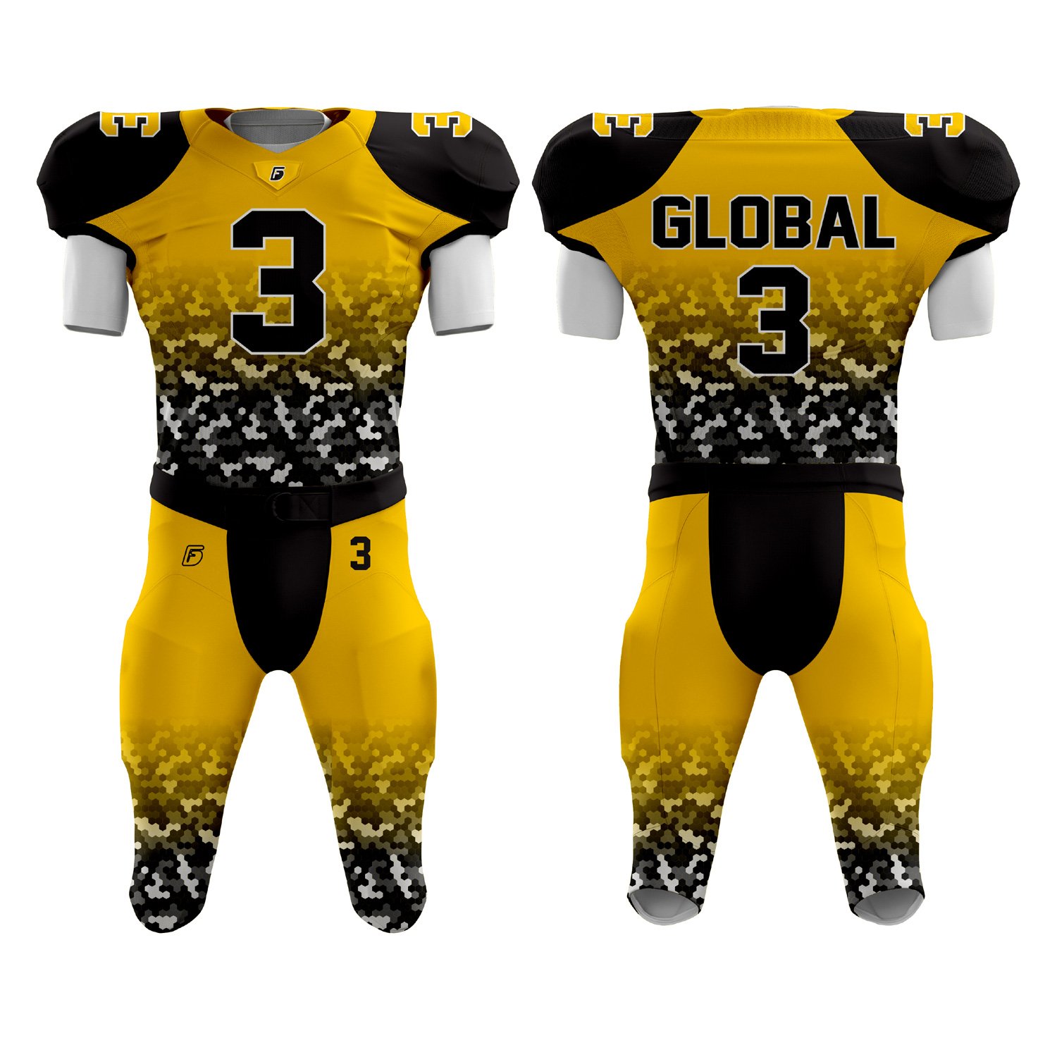 02 American Football Uniforms - Image 1