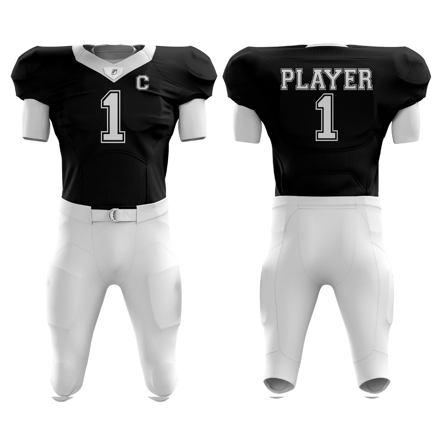 12 American Football Uniforms - Image 1